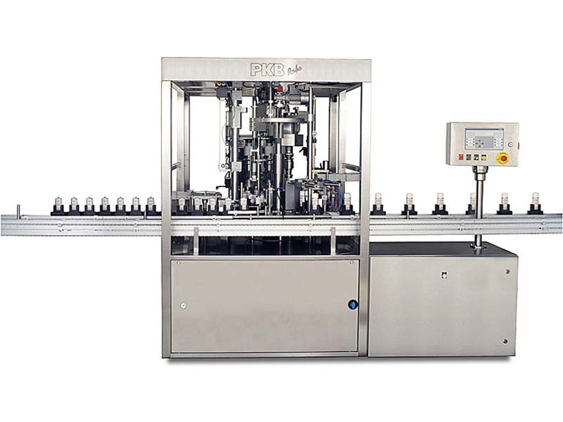 PKB ROBO Hair-dye : filling and capping machine up to 60 bpm