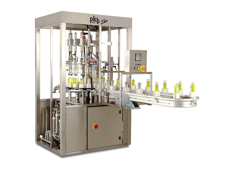 PKB EKO PERFUME SAMPLES: entry-level filling/capping machine up to 60 bpm