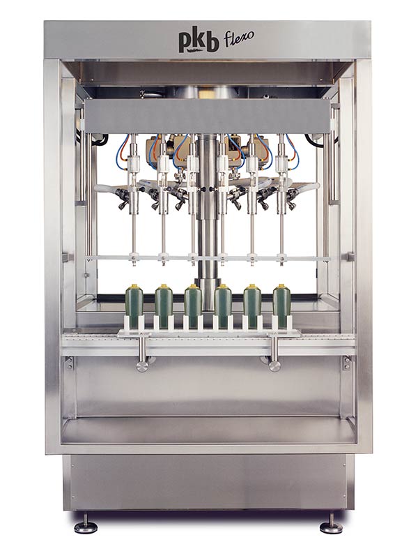 PKB FLEXO COSMETICS : filling machine up to 160 bpm